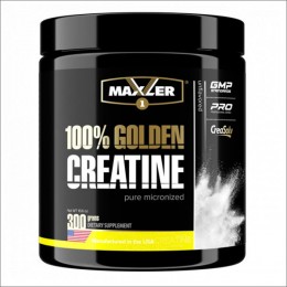 Креатин 100% Golden Micronized Creatine Maxler 300г